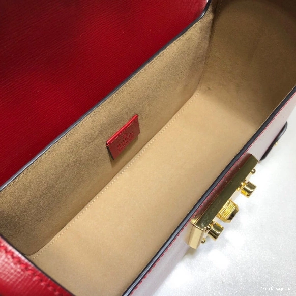 Firstbag ru bamboo GG small GUCCI Padlock bag shoulder 0825